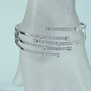 Damiani "Notte di San Lorenzo" Diamond bracelet Signed 6.75" 32.9g JR284